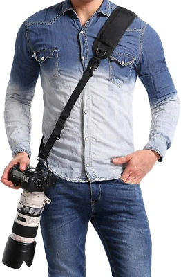 Waka Shoulder Strap, Anti-Slip over Shoulder Camera Sling Strap Quick Release wi - Image 1 of 4