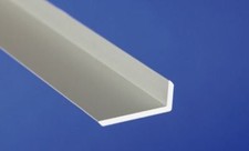 Aluminium Non-equal angle bar chamfered anodised, 1 m Various Sizes