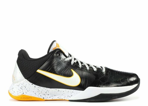 kobe 5 yellow black