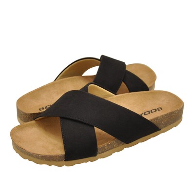 soda criss cross sandals
