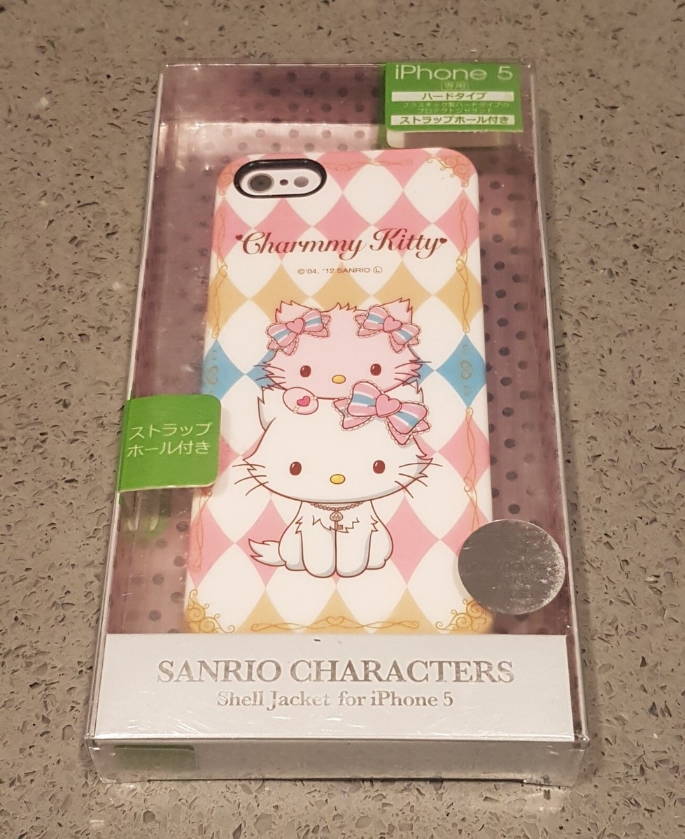 キティちゃん♡iPhone5/5sケース♡ NEW Hello Kitty Apple iPhone 5/5s Case BLACK/PINK by Sanrio