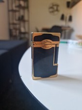 st dupont lighter gold