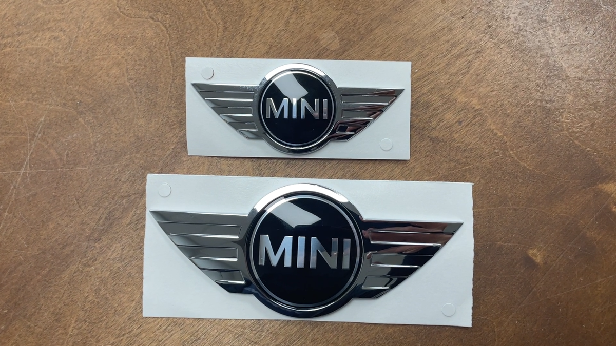 New 2002-2006 R52 R53 MINI Cooper S Front and Rear Emblem Badge 