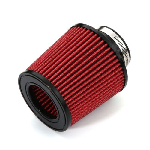 DIRENZA UNIVERSAL 2.75" 70MM RED PERFORMANCE CONICAL CAR REPLACEMENT AIR FILTER - Picture 1 of 8
