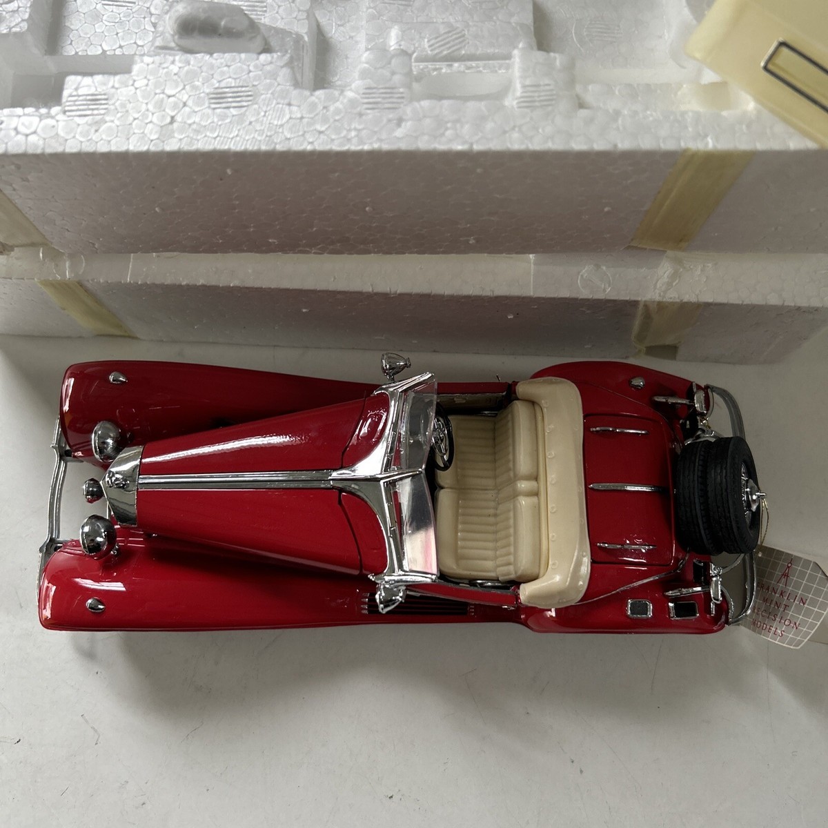 Franklin Mint 1935 Mercedes Benz 500k Special Roadster 1983 1:24