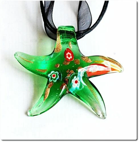 Colliers multi-rangs verts