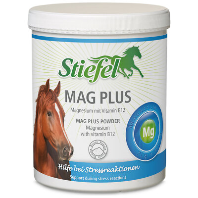 Stiefel Mag Plus Pulver mit Magnesium und Vitamine B12, 1 kg Dose
