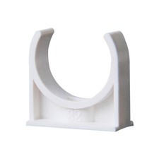 PVC U-Type Pipe Clamp Pipe Clip Tube Holder For 20/25/32/40/50mm Pipe Fittings