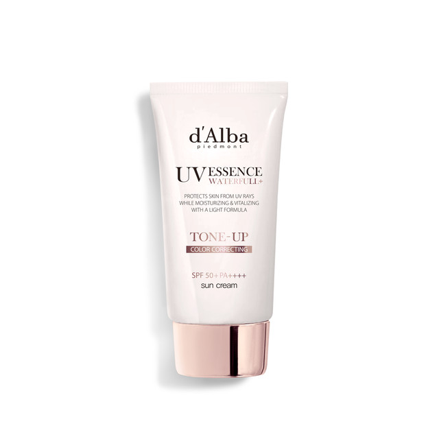 d'Alba UV ESSENCE WATERFULL TONE-UP SUN CREAM 50mL SPF50+ PA++++ K-Beauty