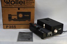 Rollei P355 automat 35mm Film Slide Projector with Cord Remote c 