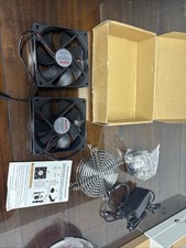 Zestaw 2 szt. Wathai 5300 obr./min PWM Bezszczotkowe łożysko wentylatora prądu stałego Podwójna kulka DC 12V