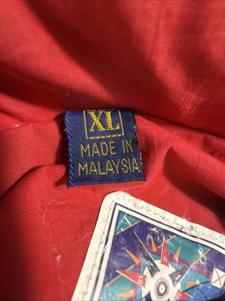 Vintage Gear for Sports Windbreaker Jacket XL 90s Monster Bash Pepsi Purple RARE - Image 4 of 4