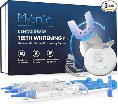 My Smile Dental Grade Deluxe At Home Teeth Whitening Kit System