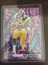 2025 Panini Mosaic - Eric Dickerson #154 Reactive Purple Mosaic Prizm