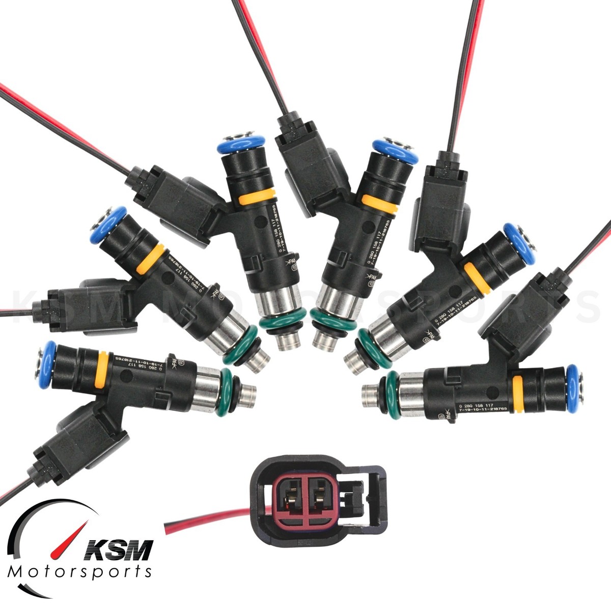 Set of 6 x 1600cc 152lb fuel injectors for TOYOTA SUPRA 2JZGTE