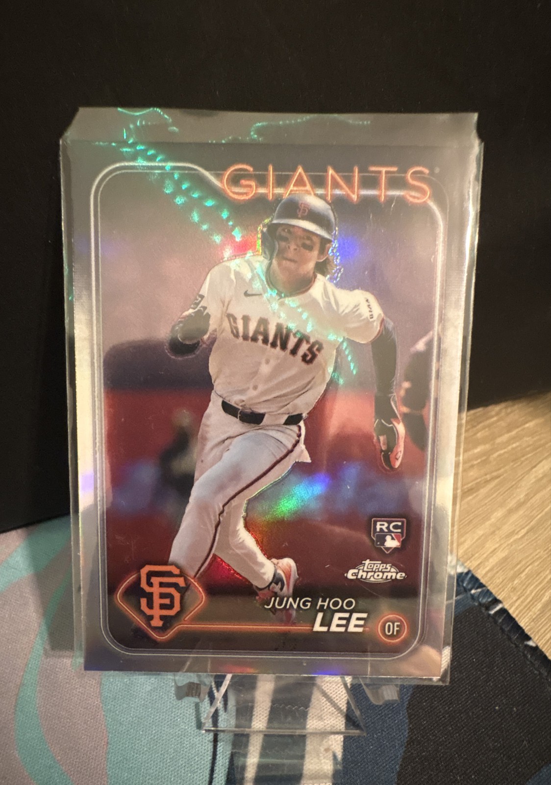 2024 Topps Chrome - Jung-Hoo Lee #201 Refractor (RC)