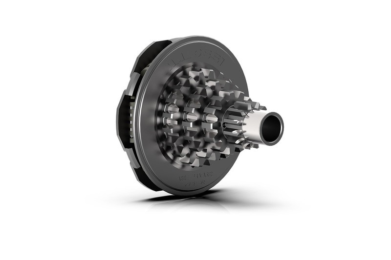 Arbre primaire de transmission Malossi avec dispositif anti-saut pour scooter de course 50cc