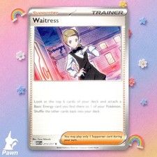 Cameriera 215/217 Eroi Ascesi Pokemon TCG Card Singola Trading Card