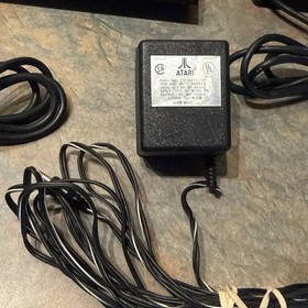 Atari  2600 Jr Console Black UNTESTED With Joystick And Joycom Sensor Read Desc
