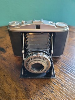 Agfa Isolette II Klappkamera Agnar 85mm f/4.5 Prontor S Vintage Kamera