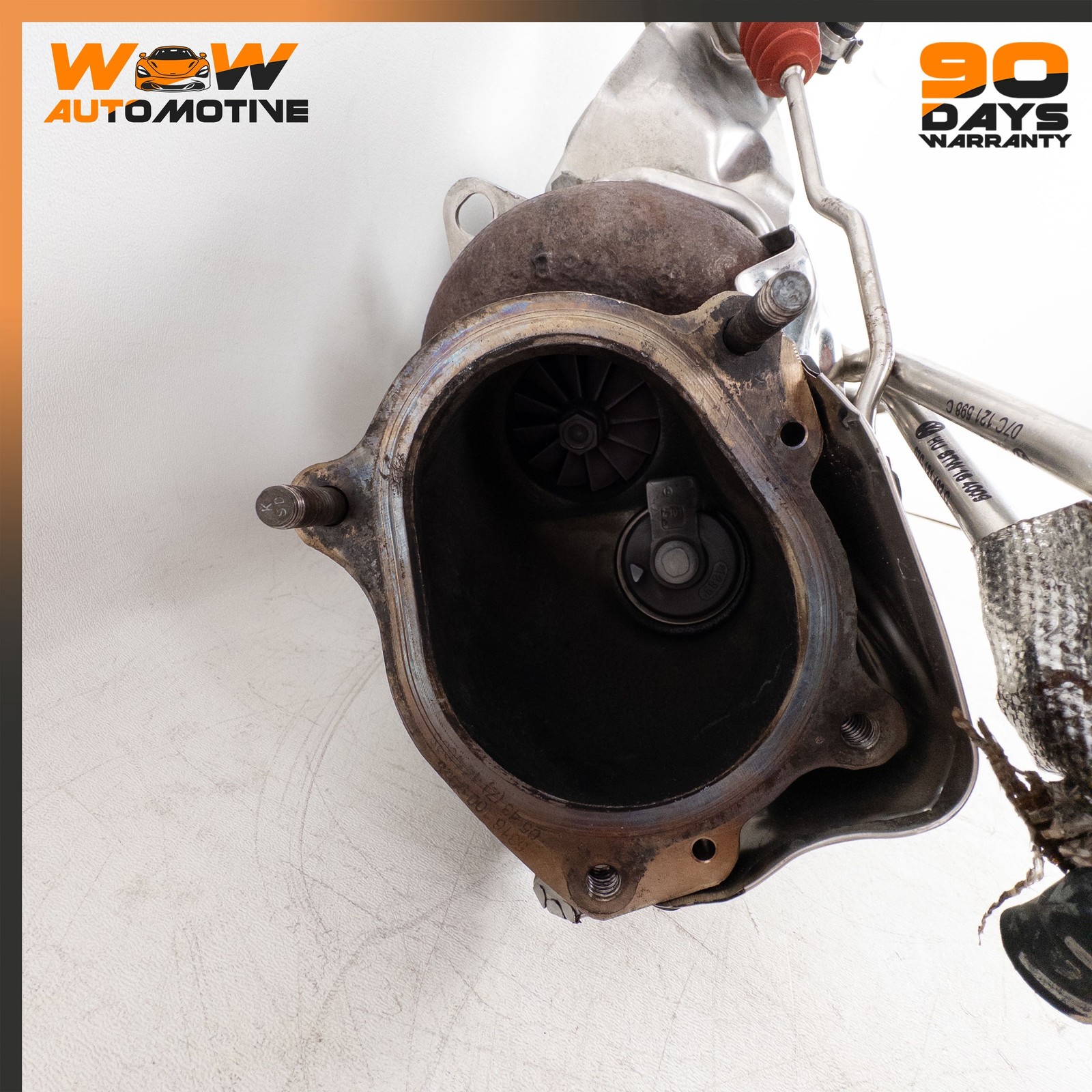 04-13 BENTLEY CONTINENTAL FLYING SPUR GT 6.0L W12 LEFT ENGINE TURBOCHARGER OEM