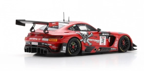 SPARK, MERCEDES-AMG GT3 EVO #3 1er Silver class 24H Spa 2024 Y.METTLER-J.KELL... - Photo 3/4