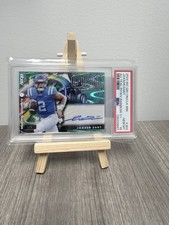 Wild Card 2024 QB1 Jaxson Dart Brick Auto Teal Raywave 1/1 PSA 10