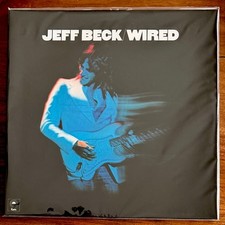 Jeff Beck Wired Vinyl 180g Blue Color Remastered by Kevin Gray Pressed at RTI