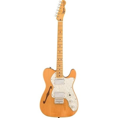 Squier Classic Vibe 70s Thinline Telecaster Electric Guitar, with 2-Year Warr...