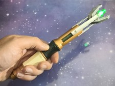 11th Doctor Who Sonic Screwdriver Electronic Touch Squeeze Control Light & Sound