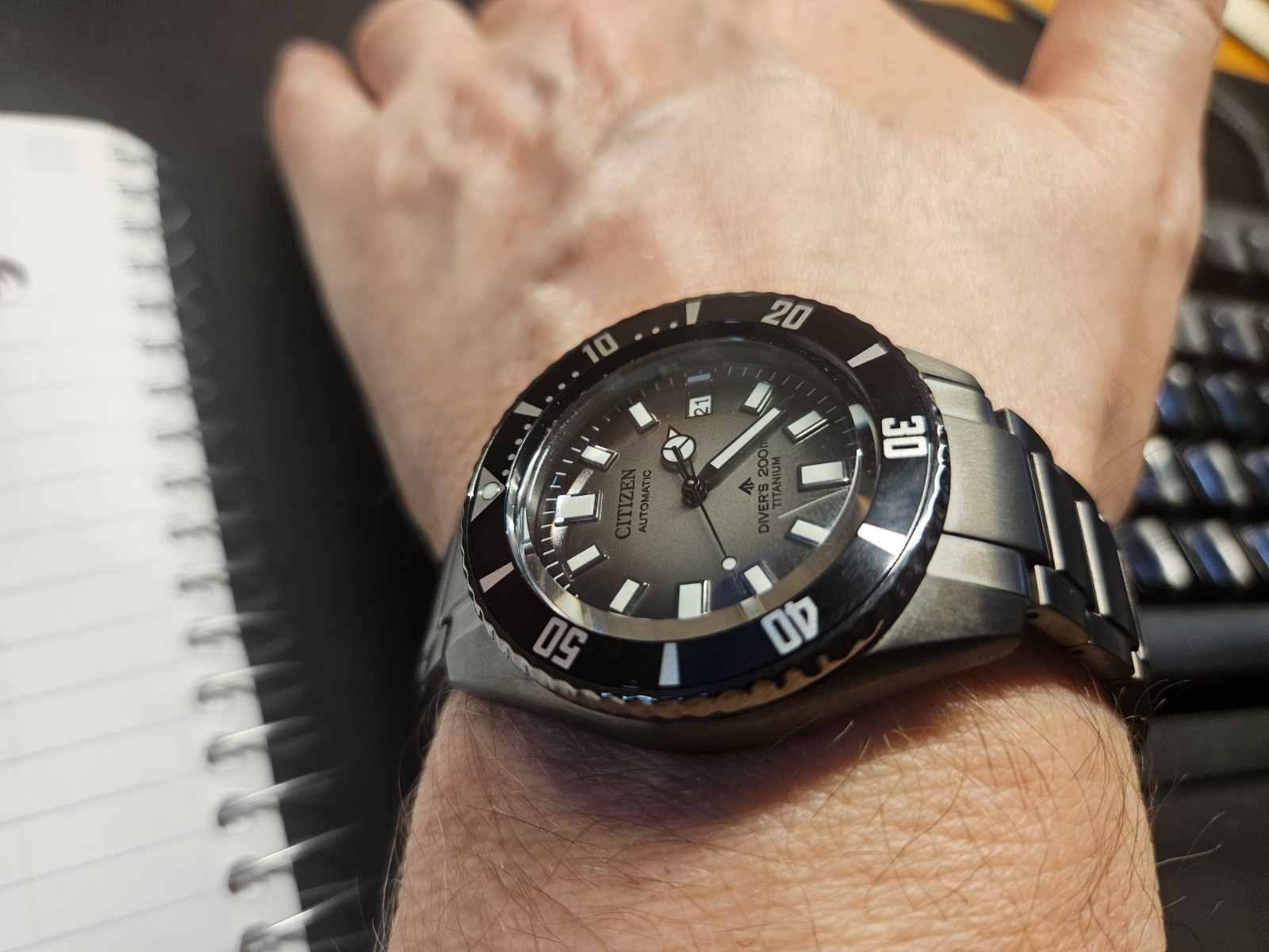 Citizen Promaster Dive Automatic Gray Dial Men's … - image 1