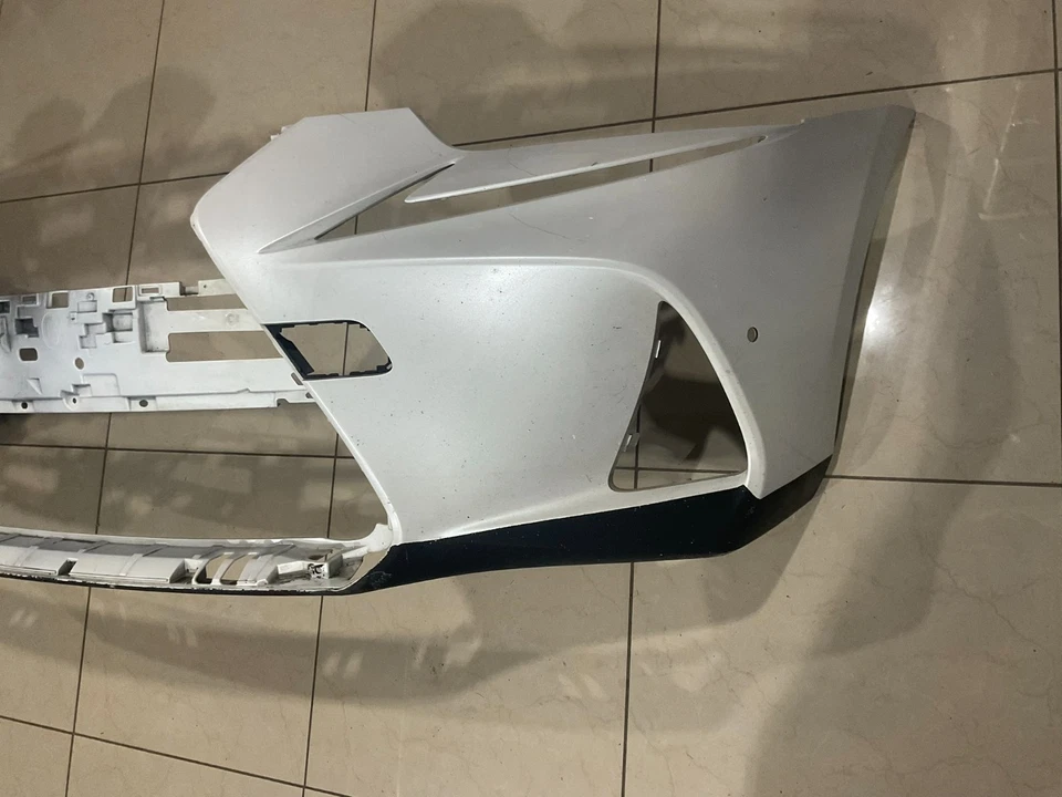 Capa de para-choque dianteiro branca 17 18 LEXUS IS200t IS250t IS350 f-sport 52119+53b80 fabricante de equipamento original - Imagem 2 de 4