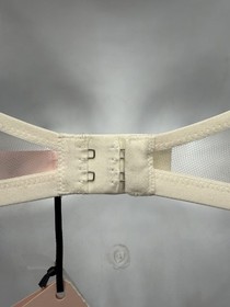 Agent Provocateur Lindie Bra l NWT l Ivory l 32C l Floral Embroidery