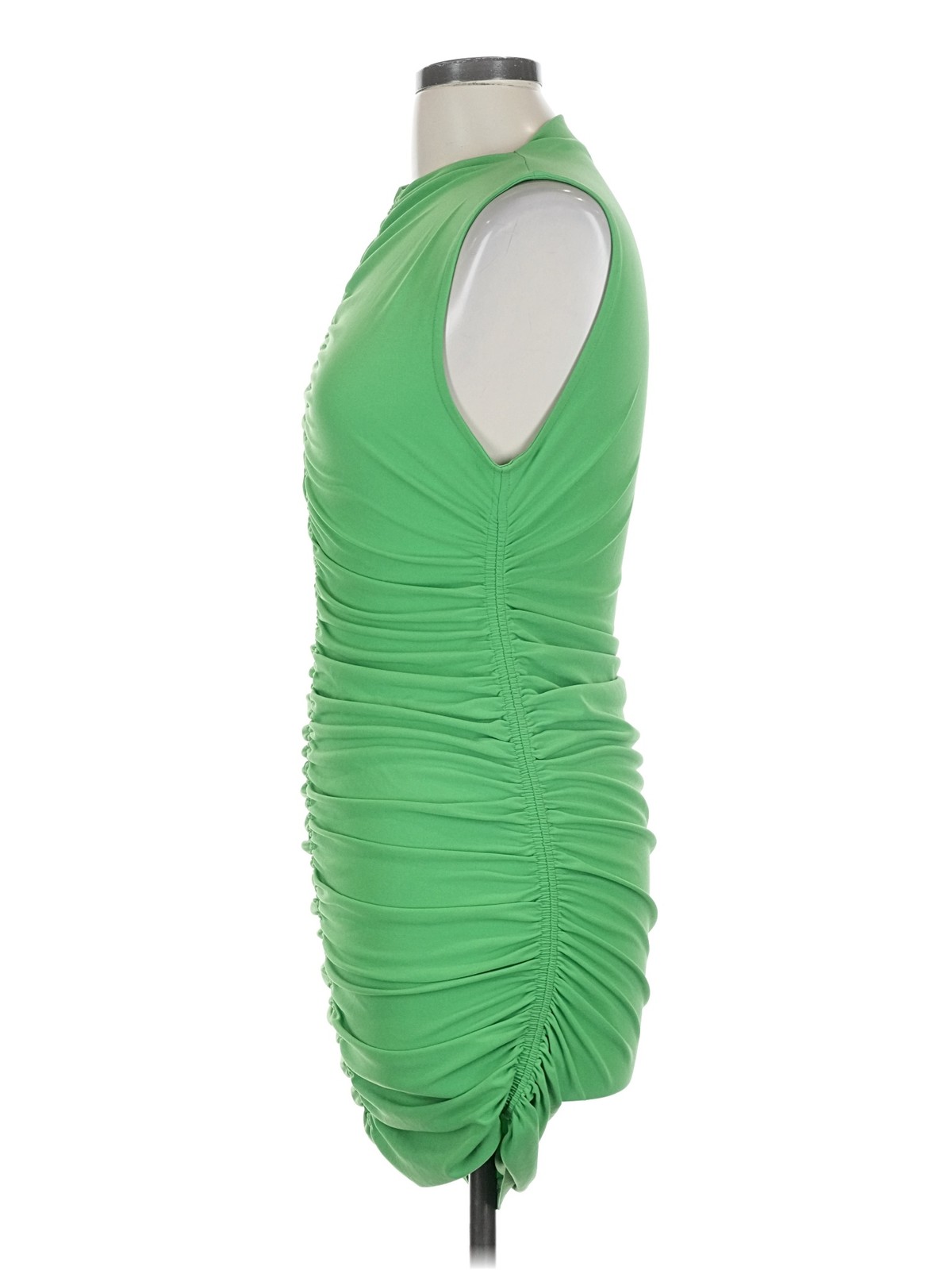Zara Women Green Cocktail Dress L thumbnail 4