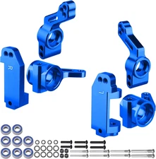 Aluminum Front Steering Blocks & Caster Blocks and Rear Stub Axle Carriers Upgra