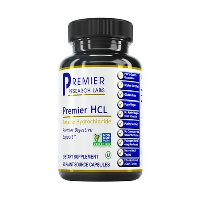 Premier Research Labs Premier HCL - Betaine HCL, Betaine Hydrochloride