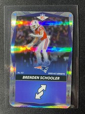 2025 NFL Uno Elite Alternate Jerseys Brenden Schooler Blue FOIL #153 Patriots!!!