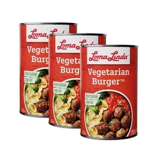 Loma Linda - Vegetarian Burger (37.5 oz.) - Plant Based - (3 Pack)