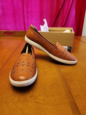 Cobb Hill Womens Bailee Slip On Leather Loafer Flats Size 11