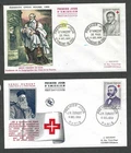 France 1958 Red Cross Cover x 2 #831