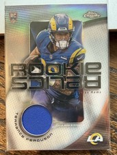 2025 Topps Chrome Football Terrance Ferguson Rookie Relics RC #RR-TFE LA Rams