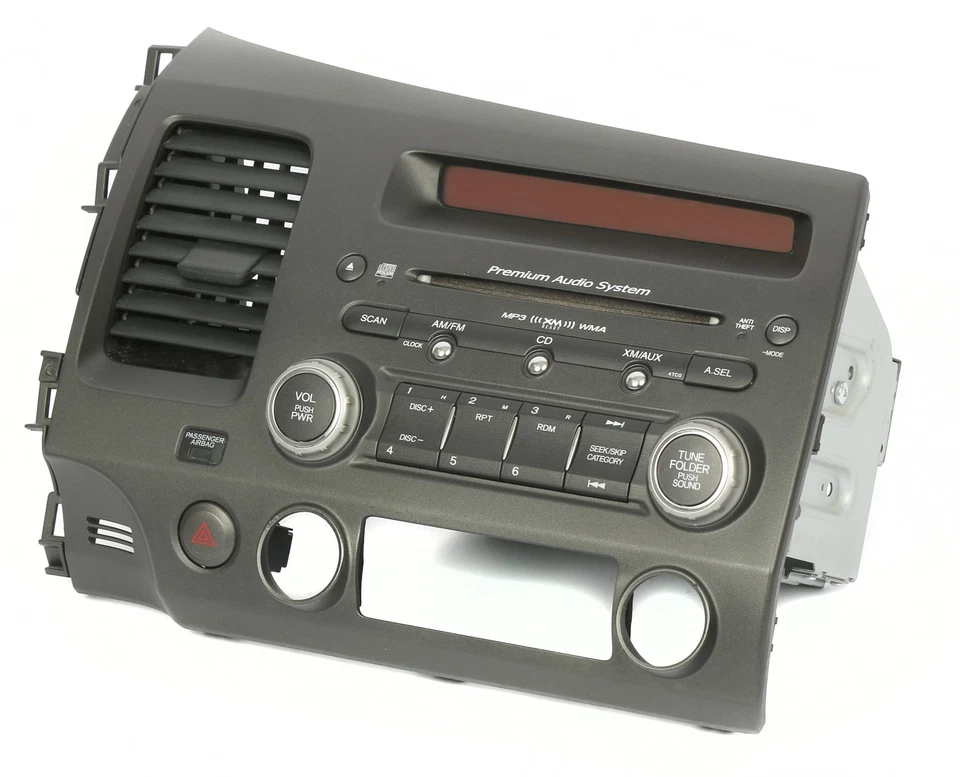 Reproductor de CD 39100-SVB-A100 Face 4TC0 radio AM FM XM 2006-2008 Foto 4 de 4
