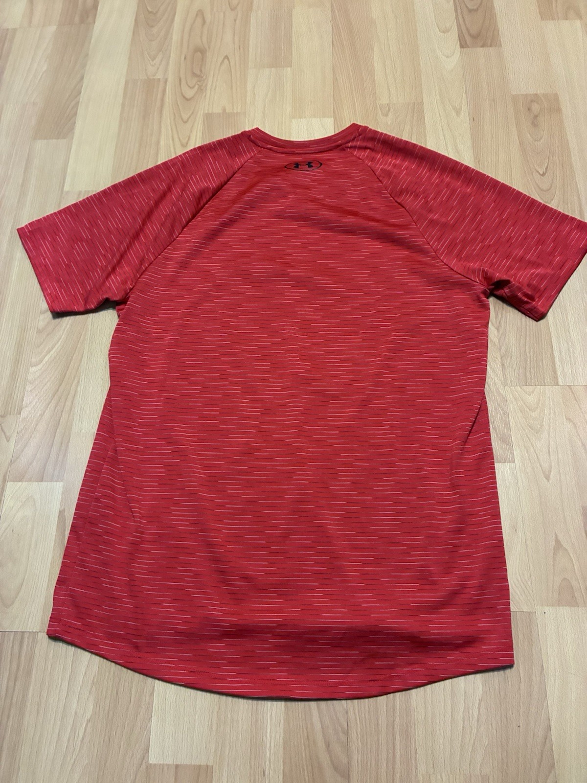 Under Armour Red Small Exercise Workout Tech Tee … - image 5