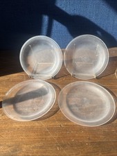 Lalique - 4 Coupelles en Verre Dépoli Lalique France Vintage