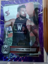 2025 Topps Chrome WWE Cruz Del Toro /10