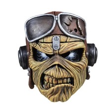 Iron Maiden - Aces High - Eddie Mask - Costume Accessory - One Size