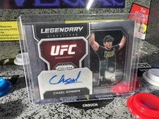2023 Panini Prizm UFC Chael Sonnen #LS-CSN Legendary Signatures Auto Autograph