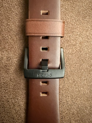 #ad Nomad modern Horween Leather Strap $70.00