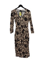 Whistles Bodycon Midi Dress UK14 in Multi