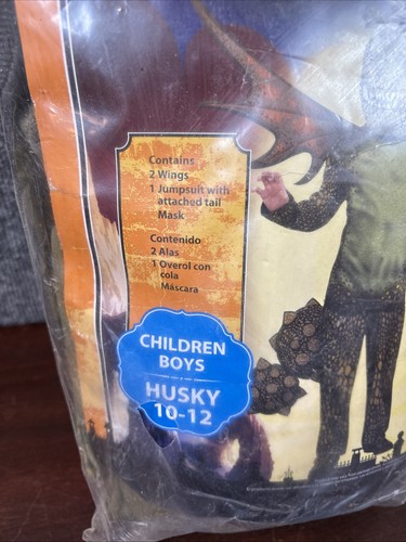 GRONCKLE How To Train Your Dragon Halloween Boy Costume HUSKY LARGE 10-12 NIP - Picture 2 of 3